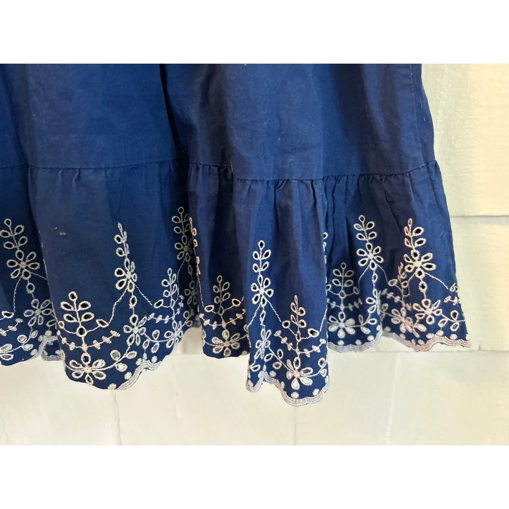 Gymboree Blue Cutout Dress Size 8